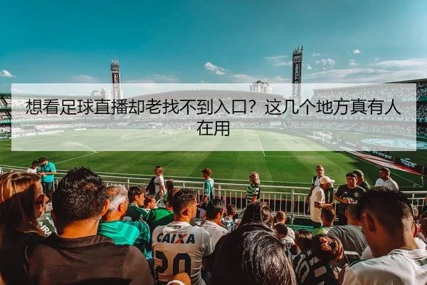 想看足球直播却老找不到入口？这几个地方真有人在用